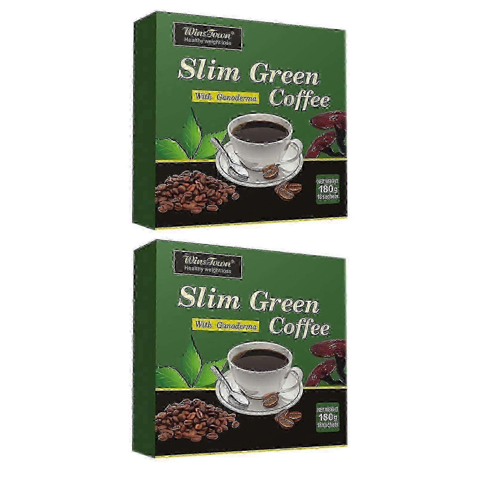 18-54 pezzi Caffè verde Caffè verde dimagrante con Ganoderma Caffè dimagrante per donne e uomini-yg2