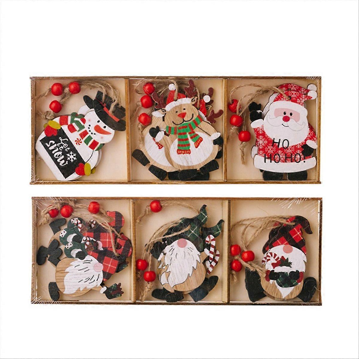Christmas Ornaments Wooden Box