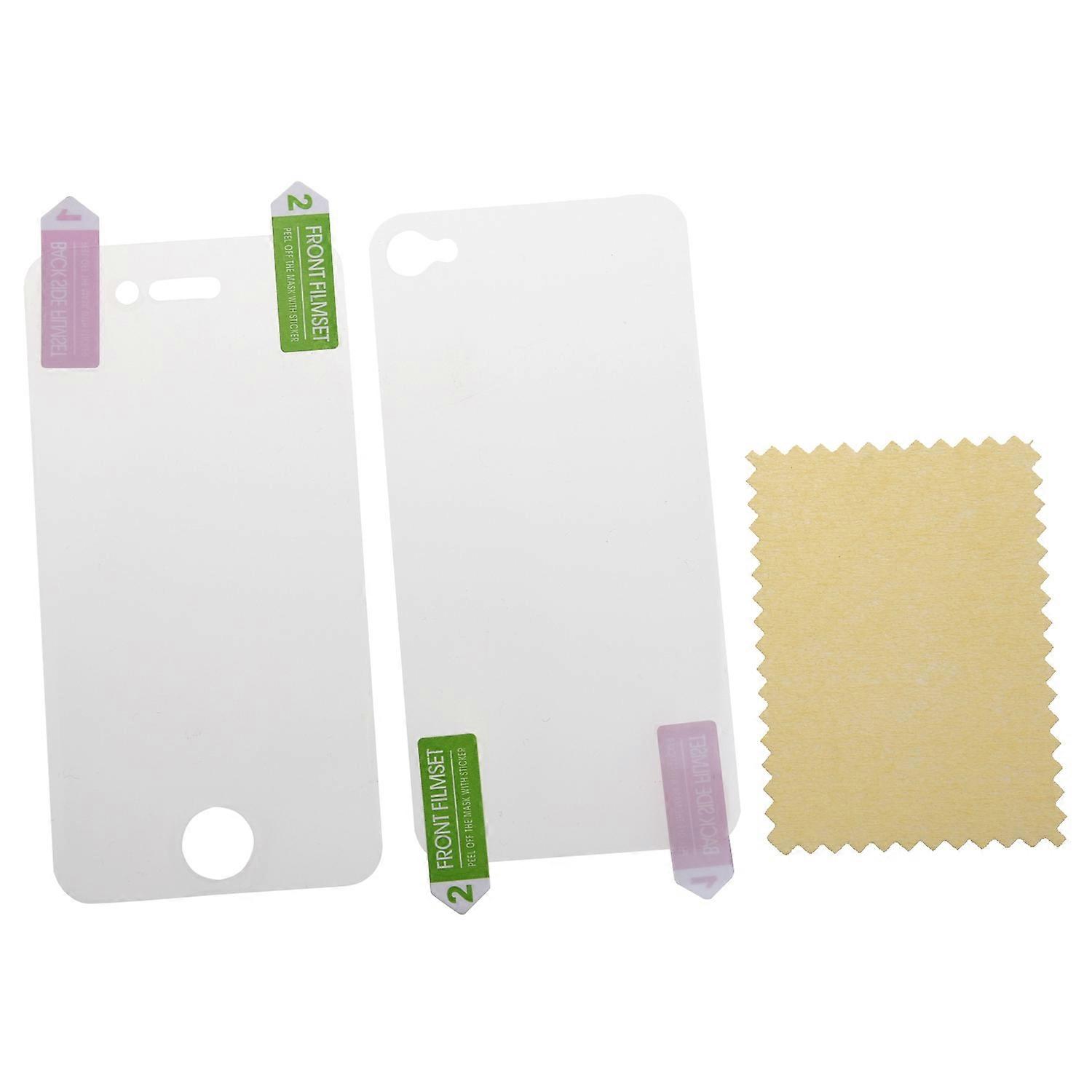 Both front and back Protector Shield Guard for Apple iPhone 4 4th Generation