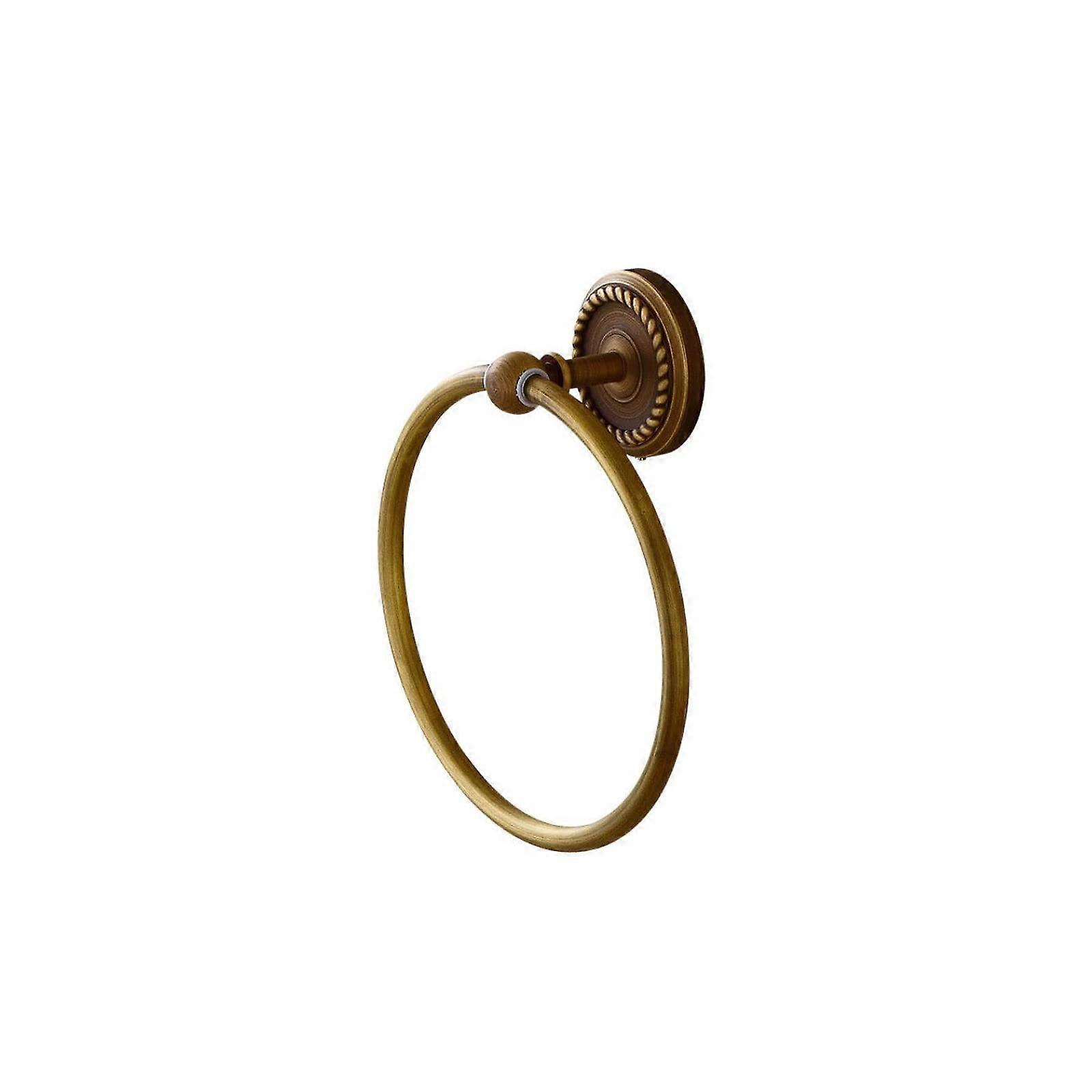 Towel Ring Bathroom Towel Holder Compact SpaceSaving Wall Mounted Design for Small Bathrooms
