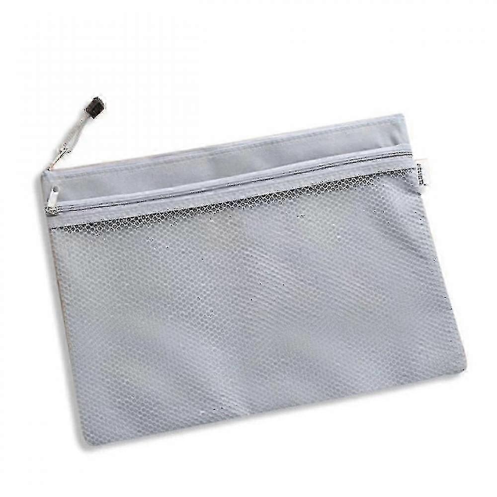 Waterproof 2 Layers Canvas Zipper A4 File Folder Bag