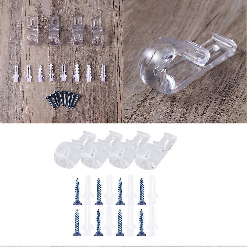 Window Shade Clips Adjustable Pinch Curtain for Interior Designers 1Set