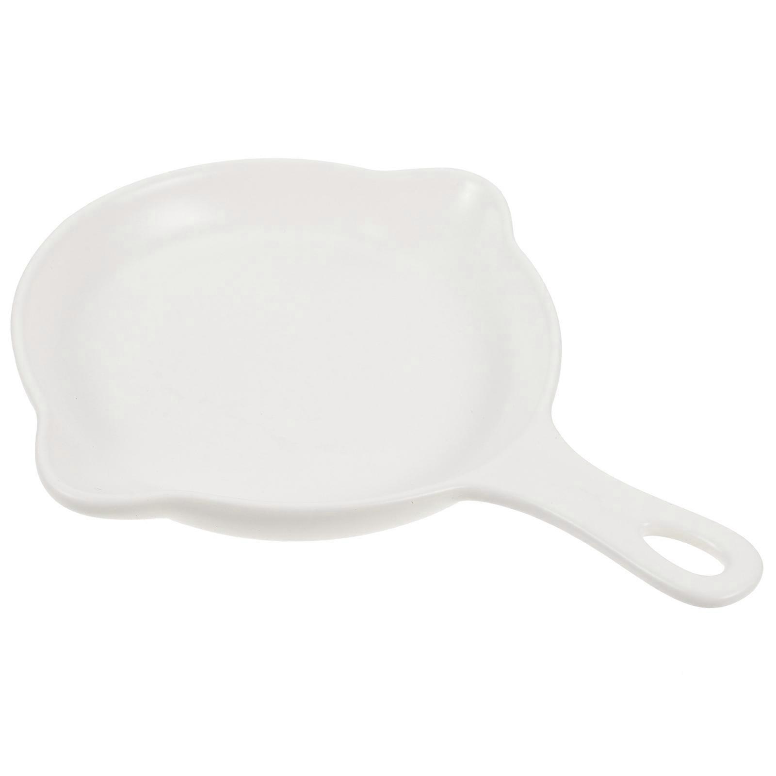 Ceramic Baking Pan for Cooking Japanese Style Round Baking Pan with Handle