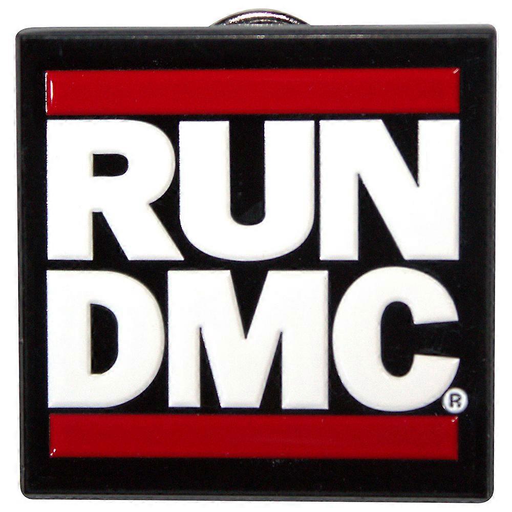Run DMC Logo Pin Badge