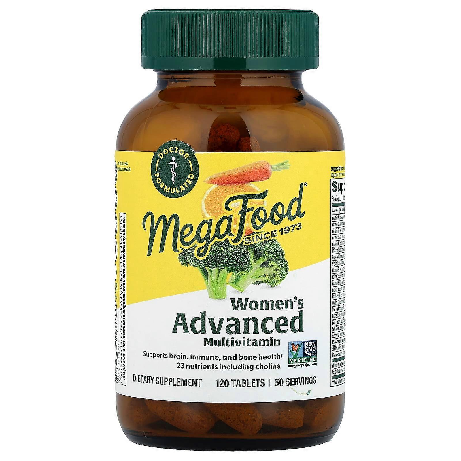 MegaFood, Multi para Mulheres, 120 Comprimidos
