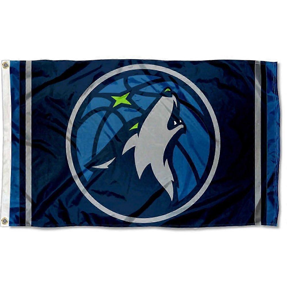 Minnesota Timberwolves Logo Flagge IS0527
