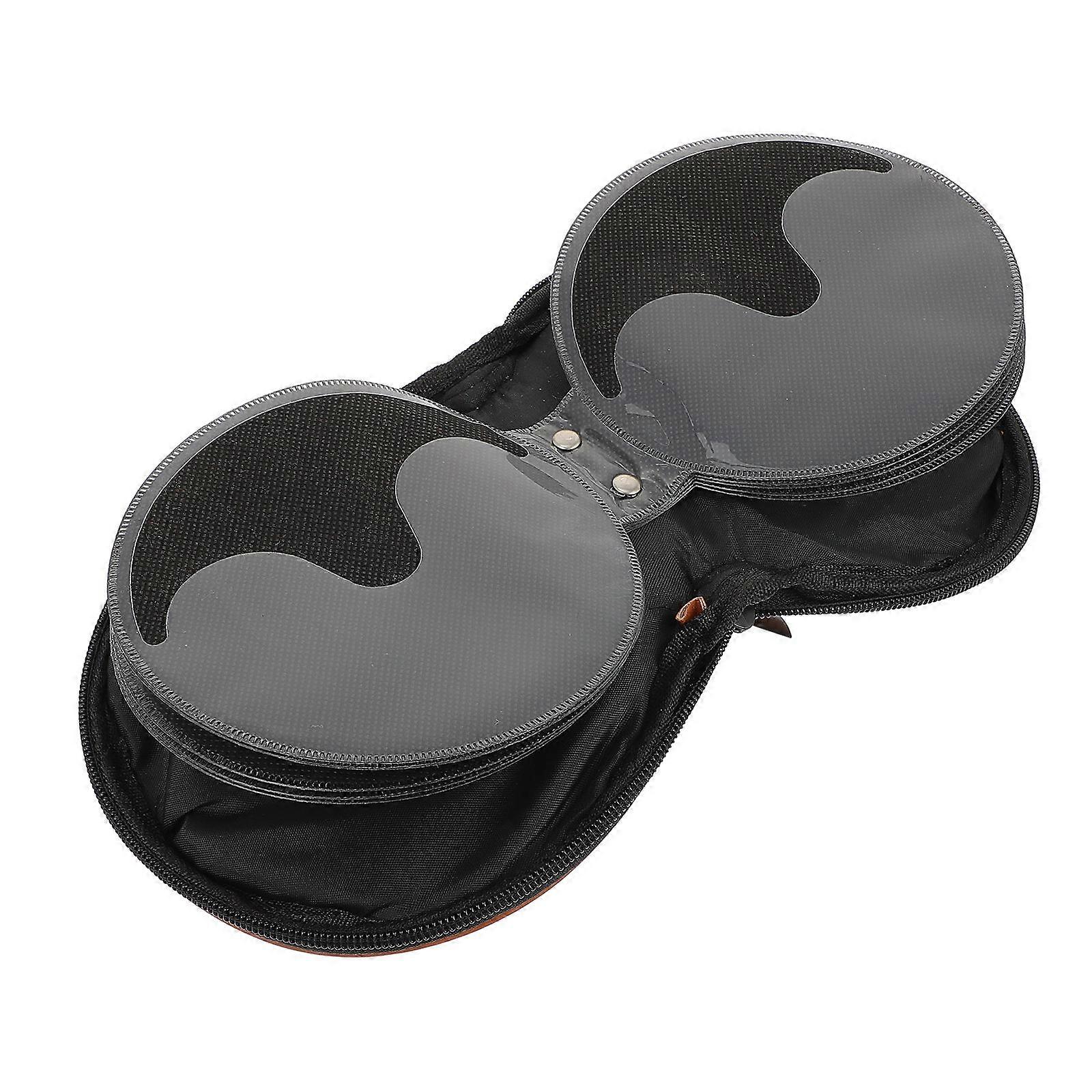 Disc Storage Case Convenient Car Cd Bag for 1Pcs Beige PU