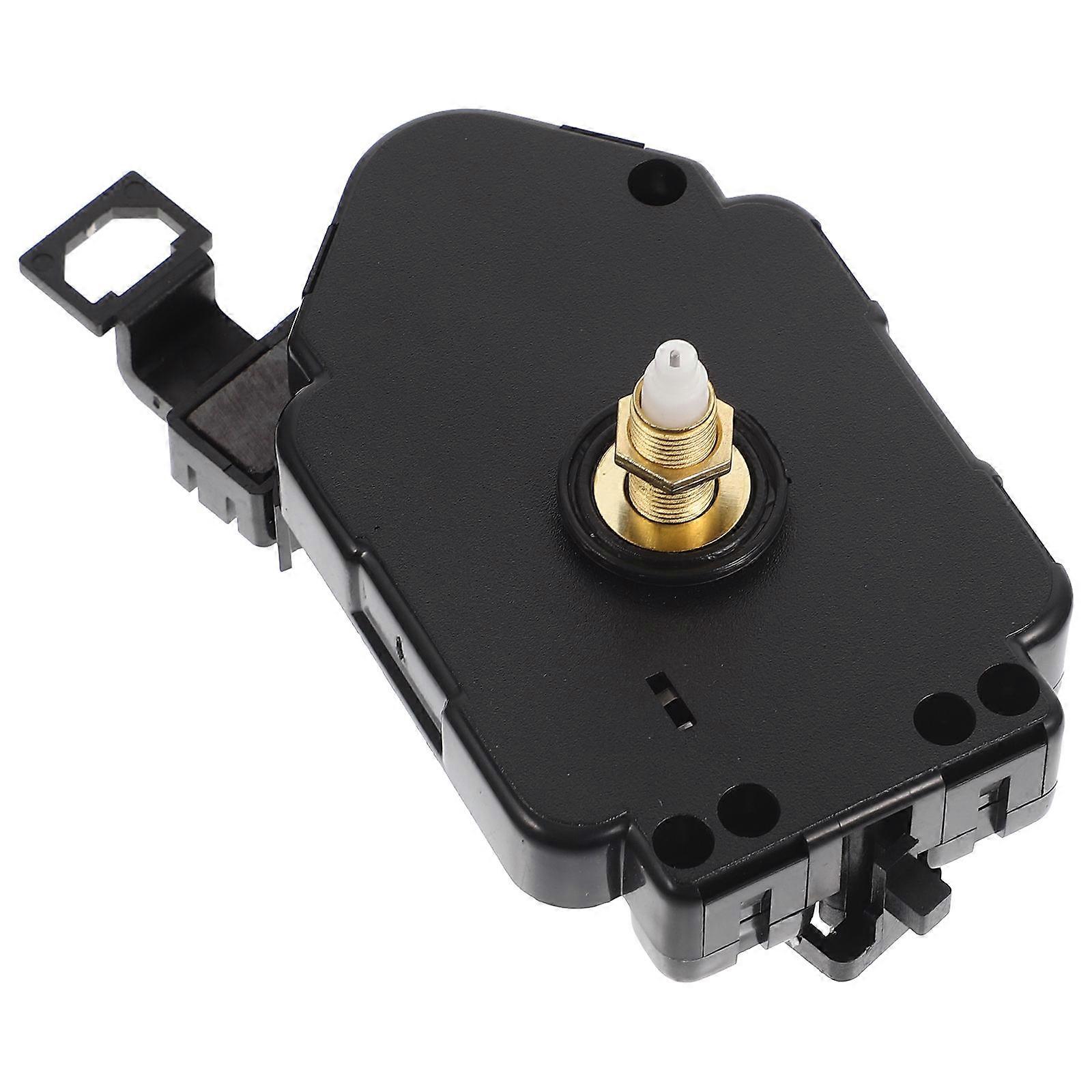 DIY Swing Clock Mechanism Replacement Wall Clock Movement 1Set Black Plastic