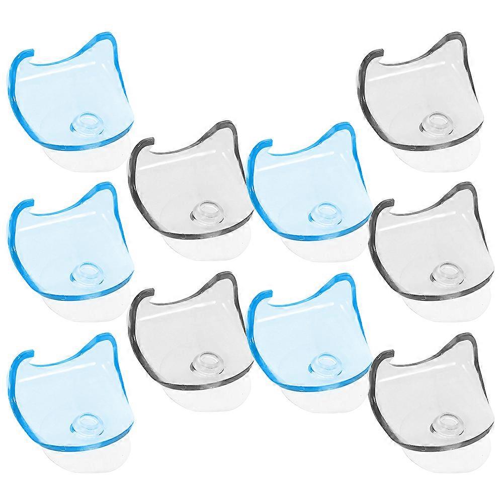 Bathroom Razor Holders Plastic Stands for Storage Use 40Pcs with Suction Cup