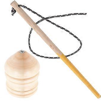 DIY Gyro houten speelgoed met pinnetjes voor kinderen, beige