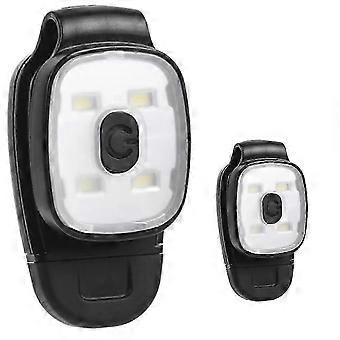 LED-klipsilamppu USB-ladattava otsalamppu 150LM Yövalo IPX4 Vedenpitävä Juoksutarvikkeet 0716 Painos 0429