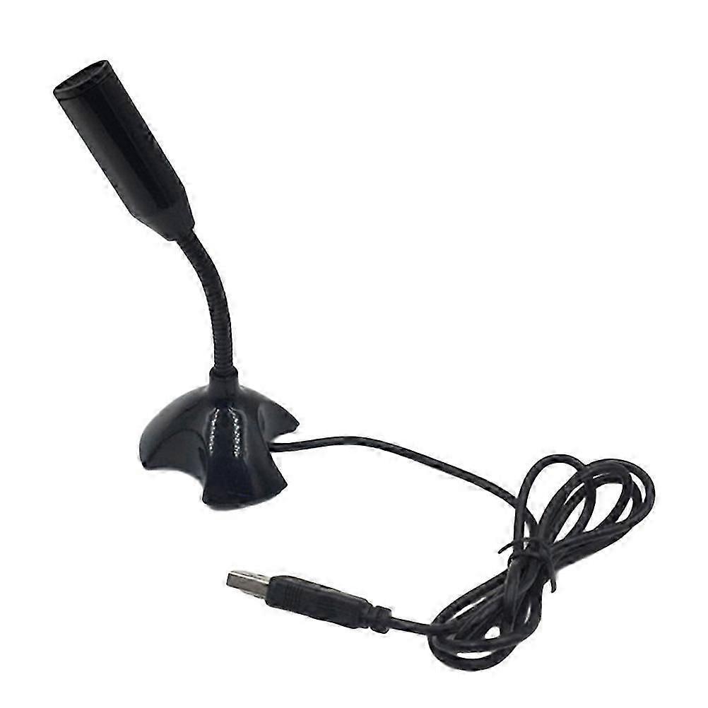 USB Plug and Play Microphone for Computer Conference Use Black