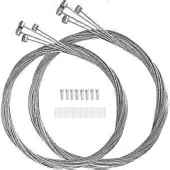 PDIN - Set di cavi per cambio e freno per bicicletta - Set di cavi Bowden per biciclette