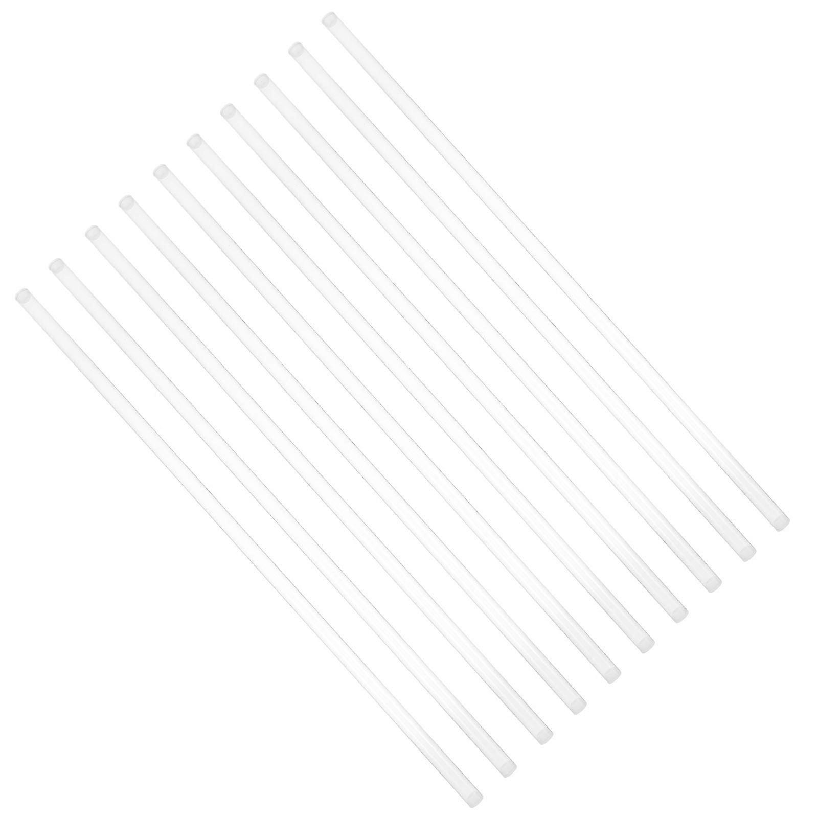10Pcs Long Clear Plastic Containers Slender Sewing Needle Storage Box Mini Tool Box