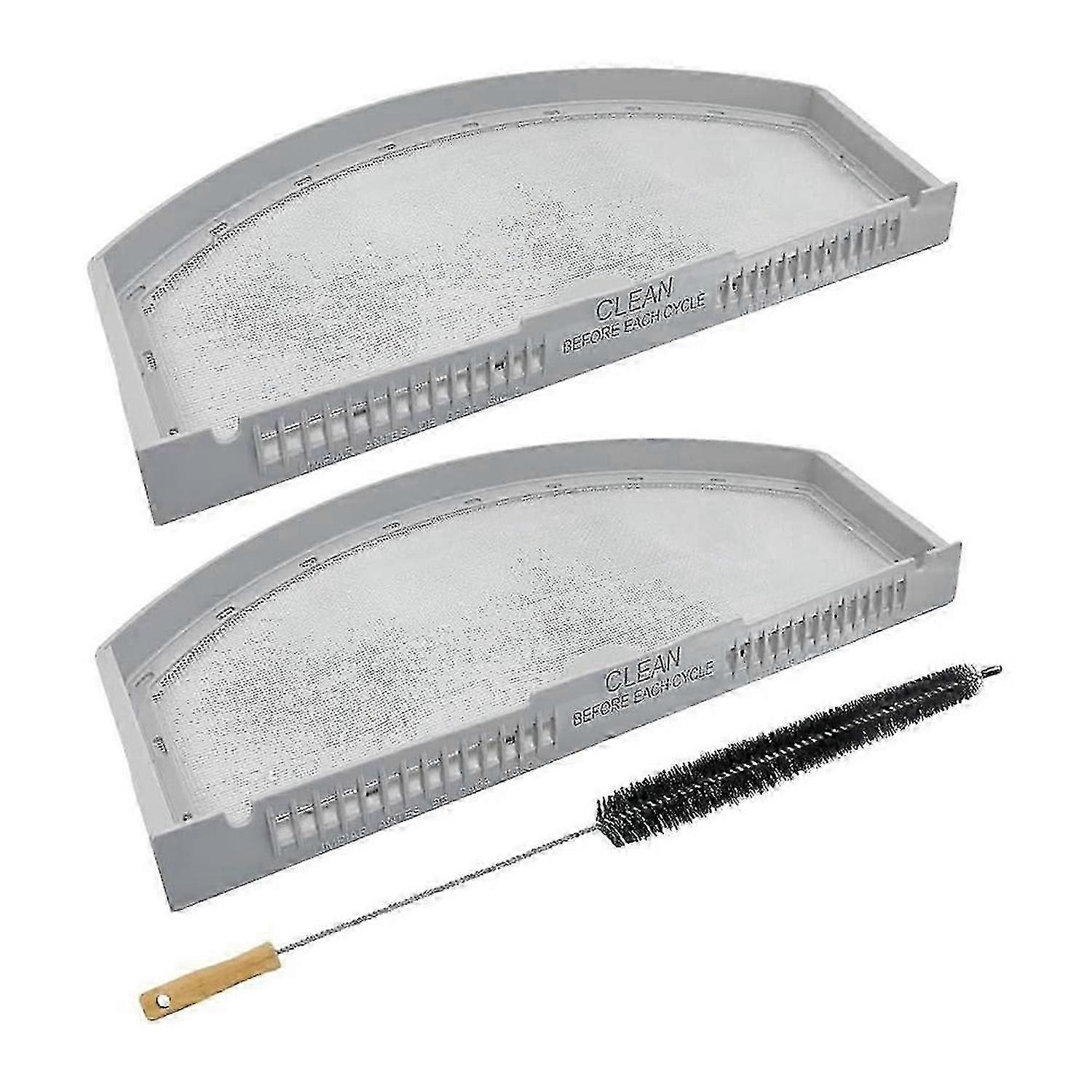 2 Pack Stainless Steel Dryer Lint Filter Replacement