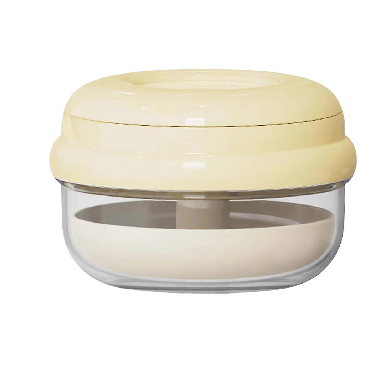 Leakproof Portable False Teeth Soaking Container Mouthguard Case for Cleaning Soaking Rinsing