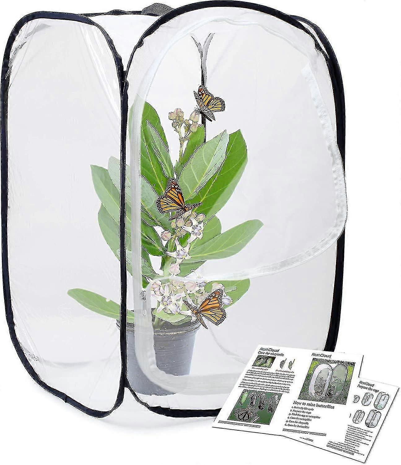 Planeta-arula de inseto e borboleta Terrarium Pop-up 23,6 polegadas de altura