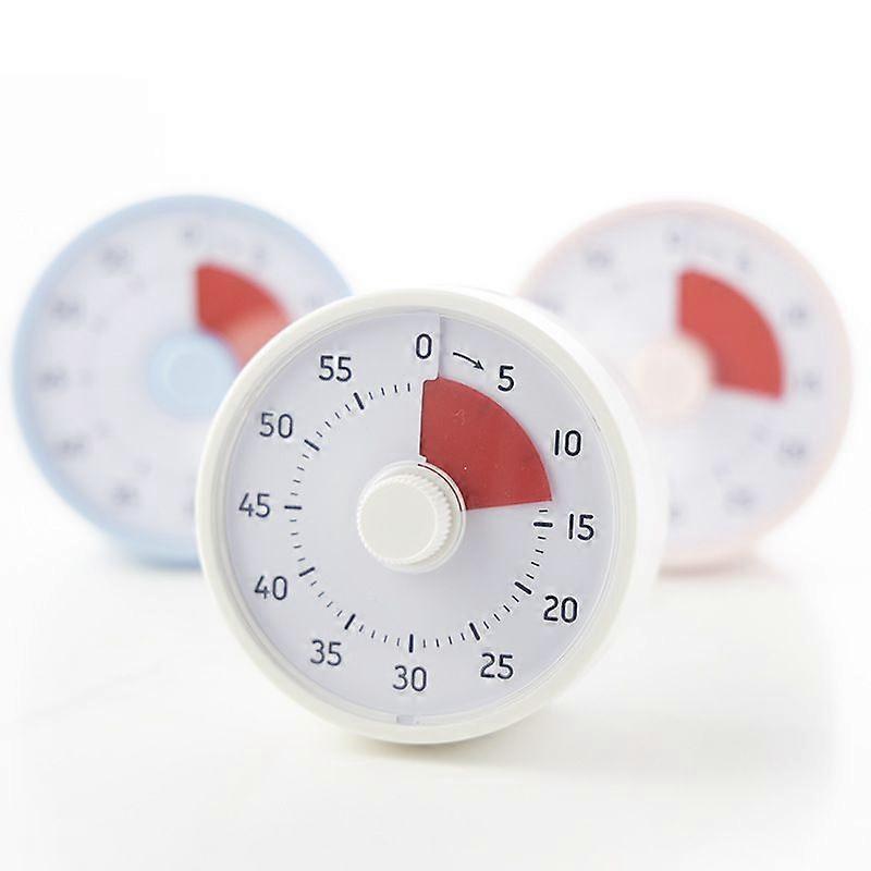 Alarm clock, student self-discipline, children's learning, visual timer, time management timer, countdown, sky blue. bien2039