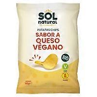 Bio vegan cheese flavored potato chips 100 g