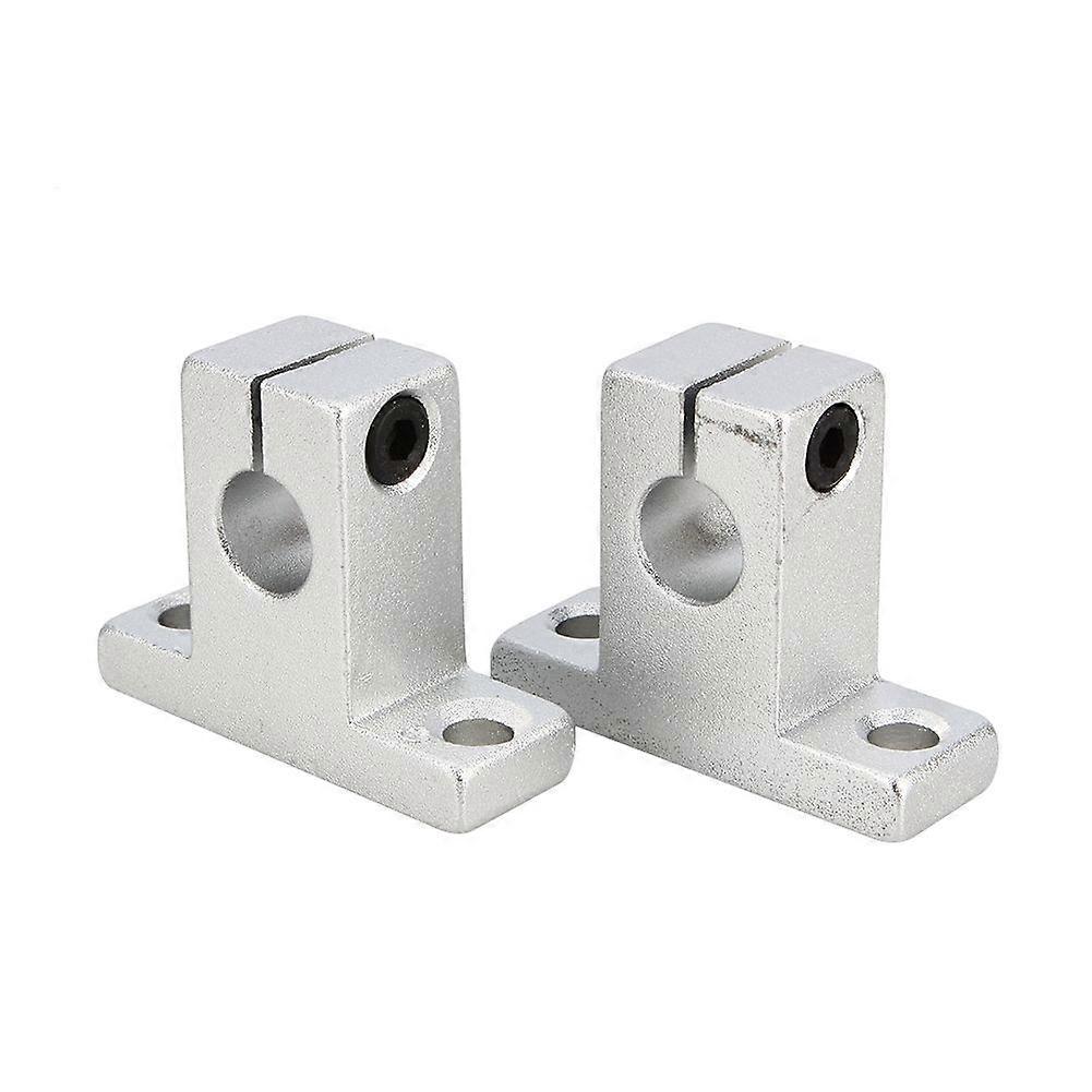 2pc SK10 Linear Rail Shaft Support Bracket Vertical Optical Axis Holder