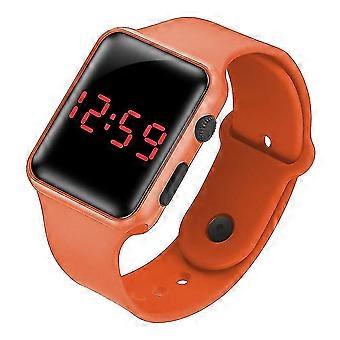 Kids Girls Boys Sports Watch Led Digital Silicone Watches Unisex_(happyshop)