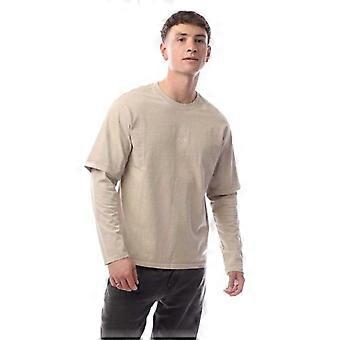 Levis Mens Embroidered Logo Layered Sleeve T-Shirt