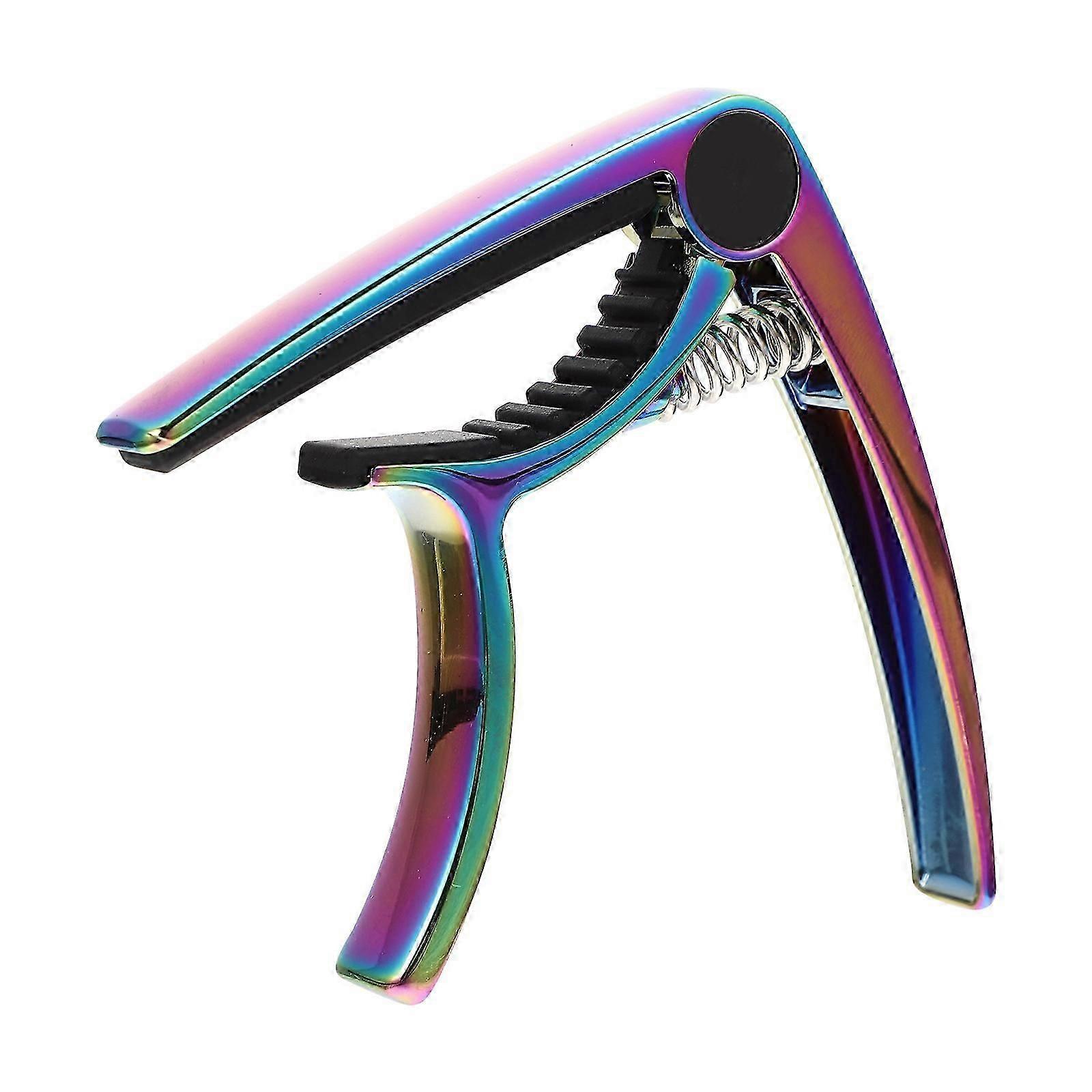 Zinc Alloy Guitar Capo, Multi-Function Quick Release Clamp for Musicians