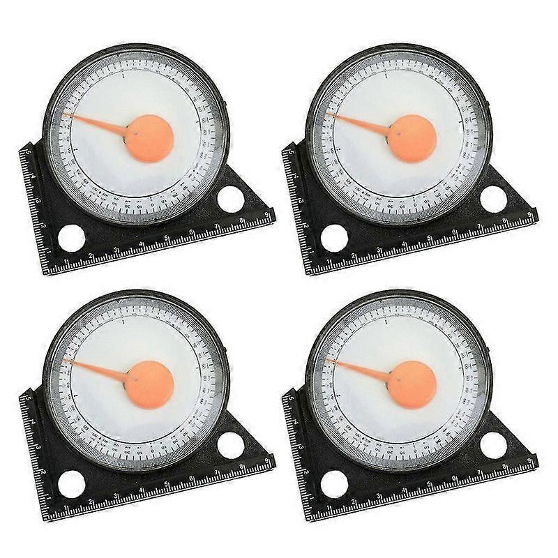 Multifunctional Plastic Angle Meter, Slope Meter, Angle Meter, Pointer Type Horizontal Angle Meter