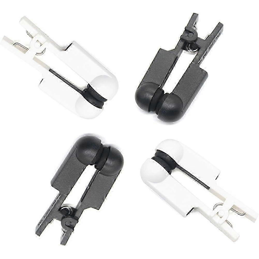 Ear Clip Electrode Double-Sided Rubber Head Comfortable, Compatible for Tens Unit & CES Stimulation 2 Pair