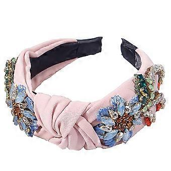 KATEA Barokke Rhinestone Crystal Hoofdbanden voor Vrouwen Geborduurde Haarband Prachtige Haarband Vrouwen Haaraccessoires Haarhoepel Een Verscheidenheid aan Kleuren (