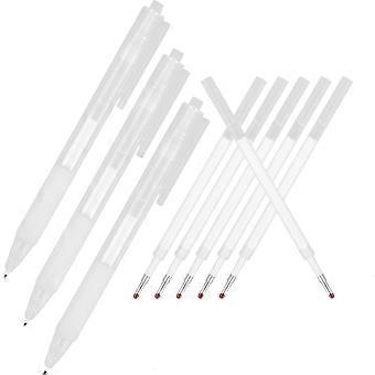 Embroidered Eyebrow Pen for Precise Makeup 2Sets