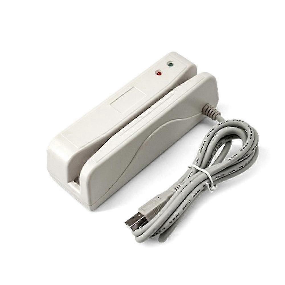 Single/Dual Track Magnetic Stripe Card Reader USB NFC Reader Plug and Play Multi Function RFID Reader ISO7811-15