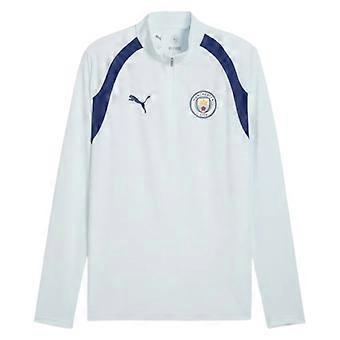 2026-2027 Man City Training 1/4 Zip Top (Dewdrop)