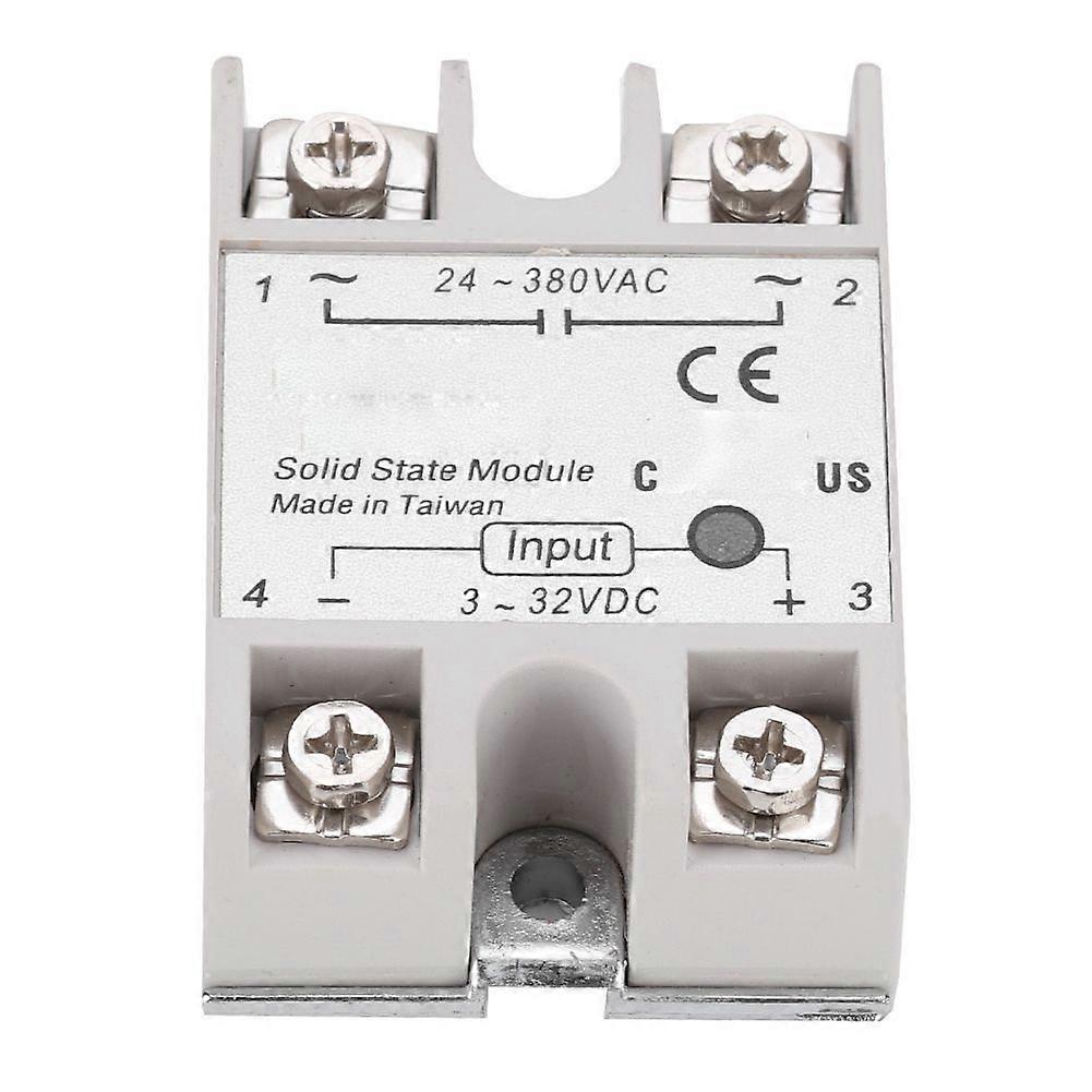 3D Printer Accessories Solid State Relay Single Phase 24V/40A SSR DC Control AC Module