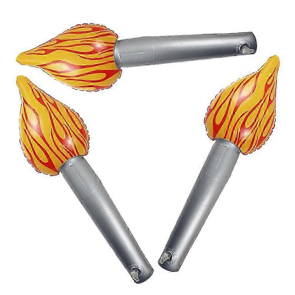 Inflatable Torch Balloon for Themed Party Decorations 3Pcs Set Fun Props