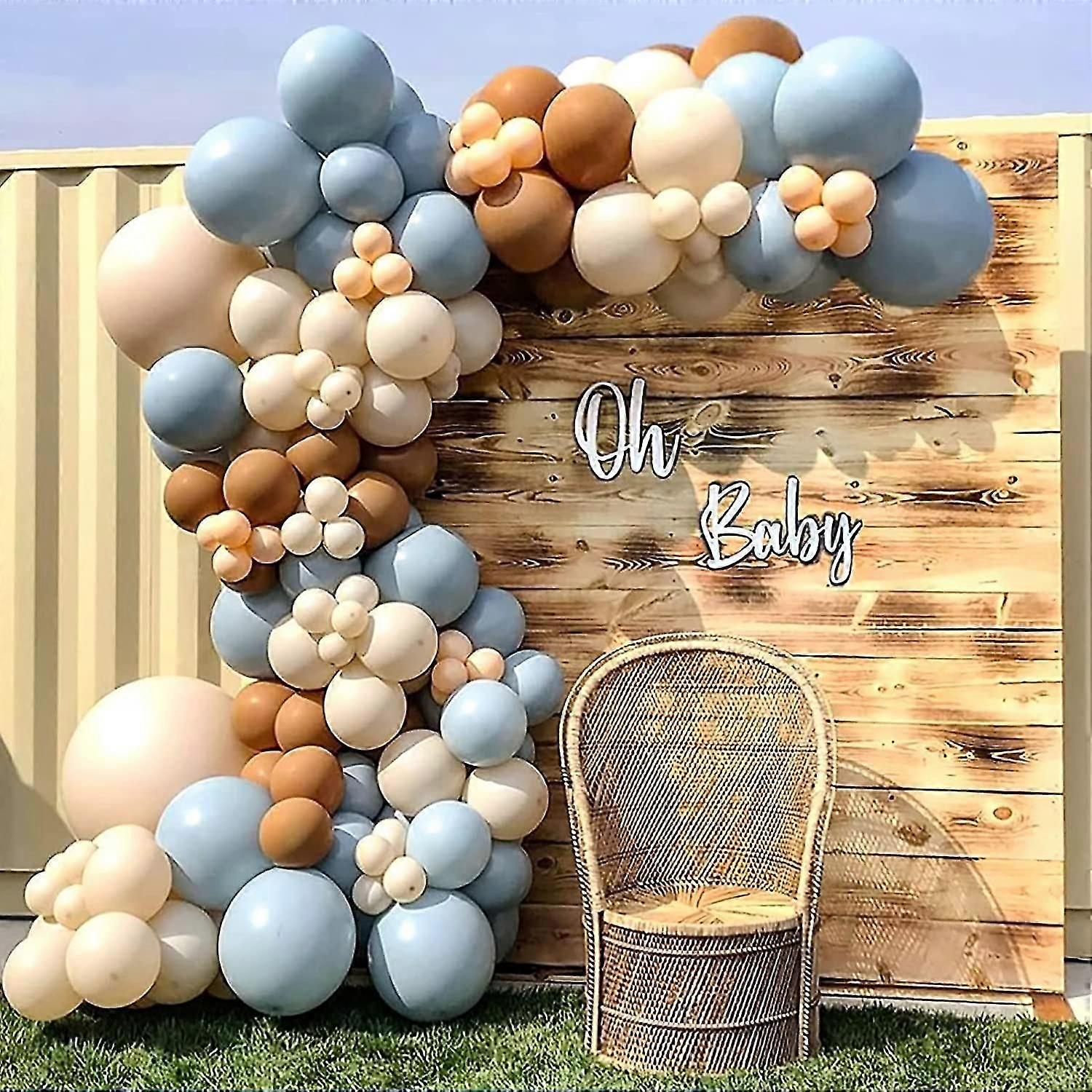 135pc heliu Balon Set, cu baloane multicolore