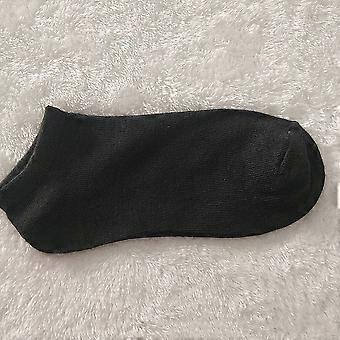 1 pair of men's casual sports boat socks, non-slip, invisible, low-cut, and seamless.