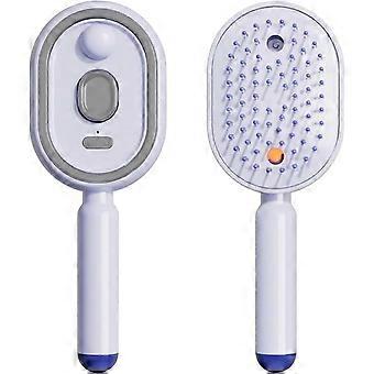 Superior Air Cushion Electric Massage Comb (Purple)