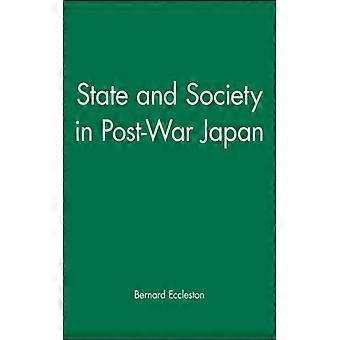 Estado e Sociedade no Japão do Pós-Guerra - Bernard Eccleston - Brochura - Livro em Inglês - História