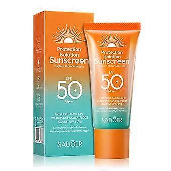 Spf 50+ Sunscreen for Face Protector Solar skincare Dual Tube Multi Effect PA+++ Facial Sunscreen Solar Blocker