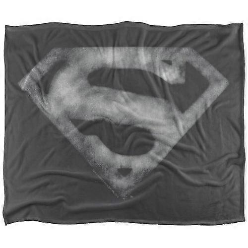 Superman Shield Logo Soft Touch Blanket