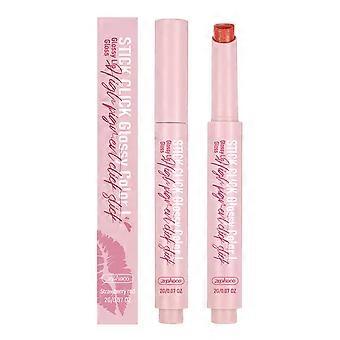 2pcs Lip Gloss, Strawberry Red, Shiny, Hydrating, Smooth, Light-weight, Easy to Apply