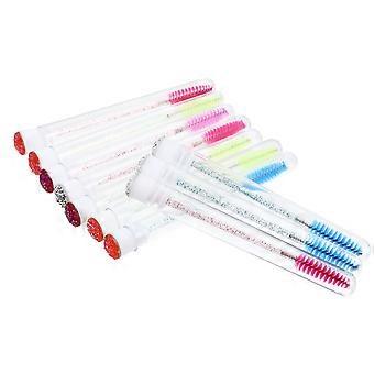 Mascara Bottle Eyelash Tube Set for Storage 10Pcs Assorted Color Plastic