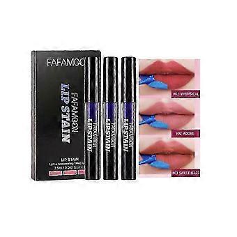 Abziehbarer Lipgloss/Lippenstift: wasserfest, wischfest, abriebfest, leicht aufzutragen und mit mattem Finish! ZZ59 S05