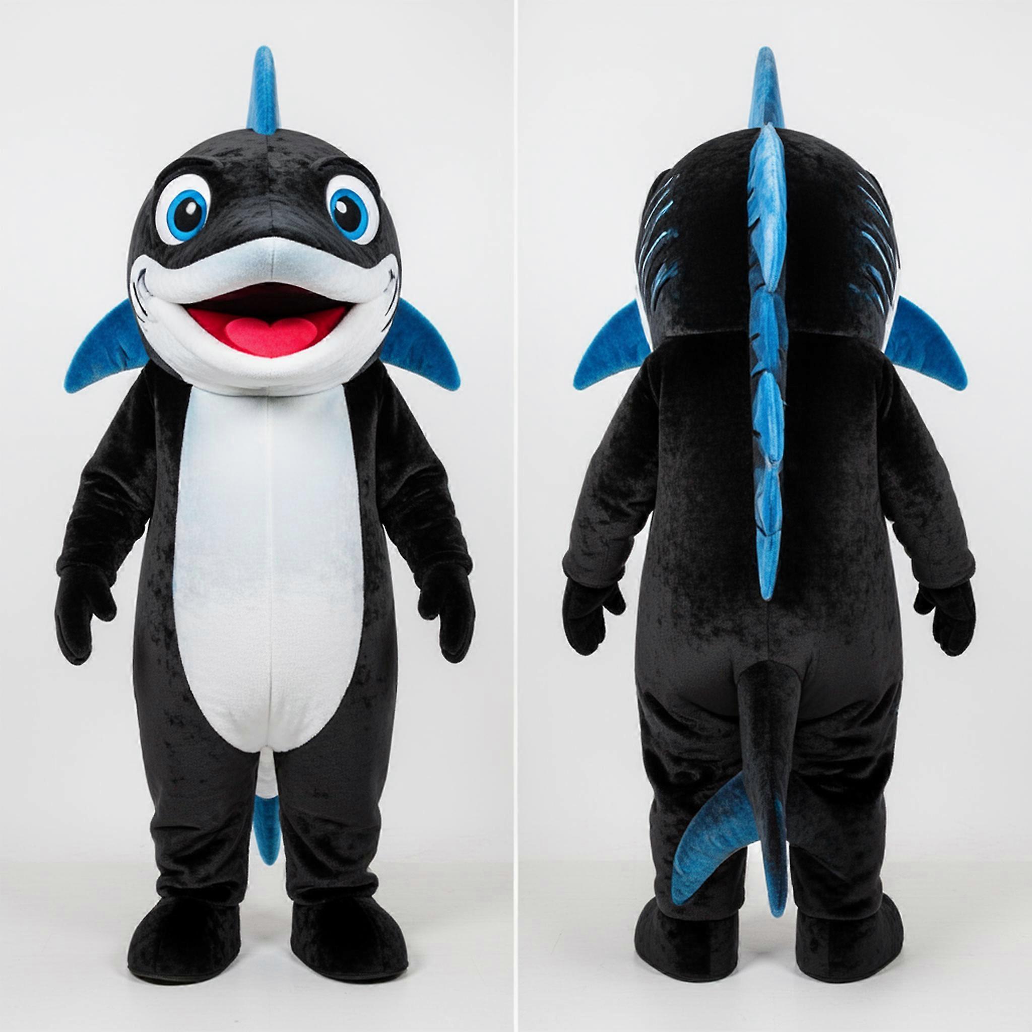 MASTICOT Ebony Sleek Barracuda Mascot