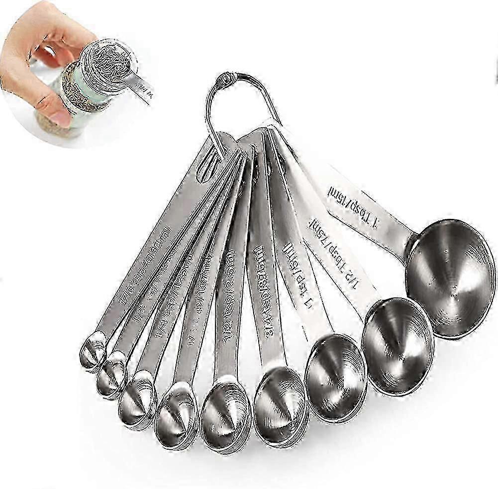 Kitchen Measuring Spoons Set Metal