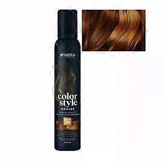 Indola Color Style Mousse Light Brown Hazel 200ml