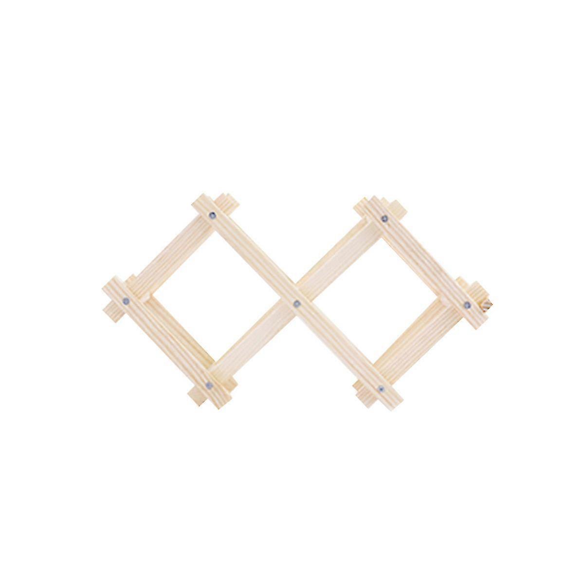 Holder Solid Wood Foldable Rack for Kitchen Bar Display