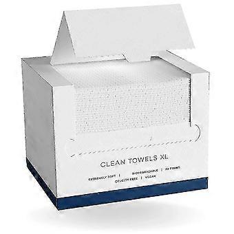 Biobased Disposable Face Wipes, Ultra Soft, 50 Pack, Makeup Remover