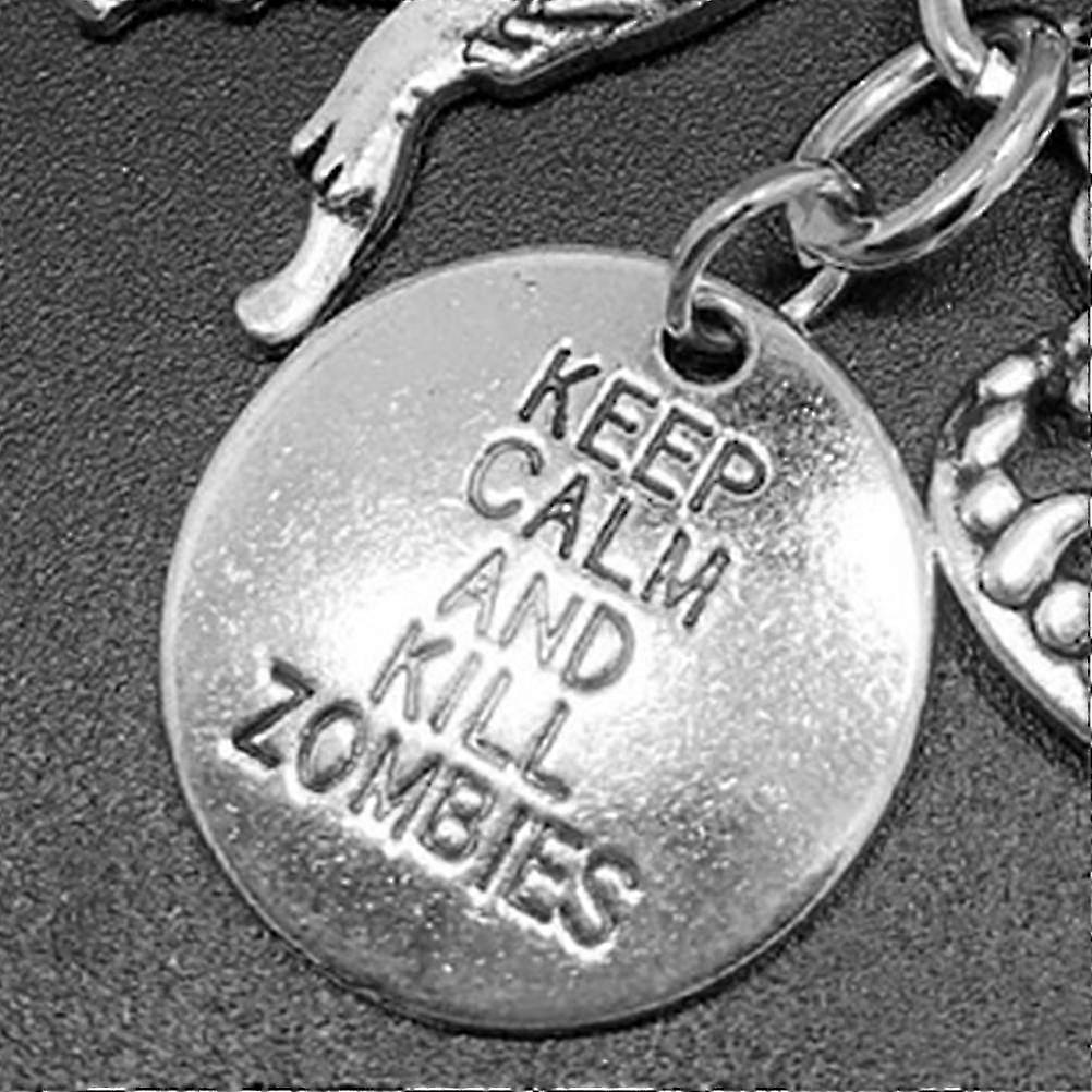 Halloween Keyring Creative Zombie Decor Hanging Keychains